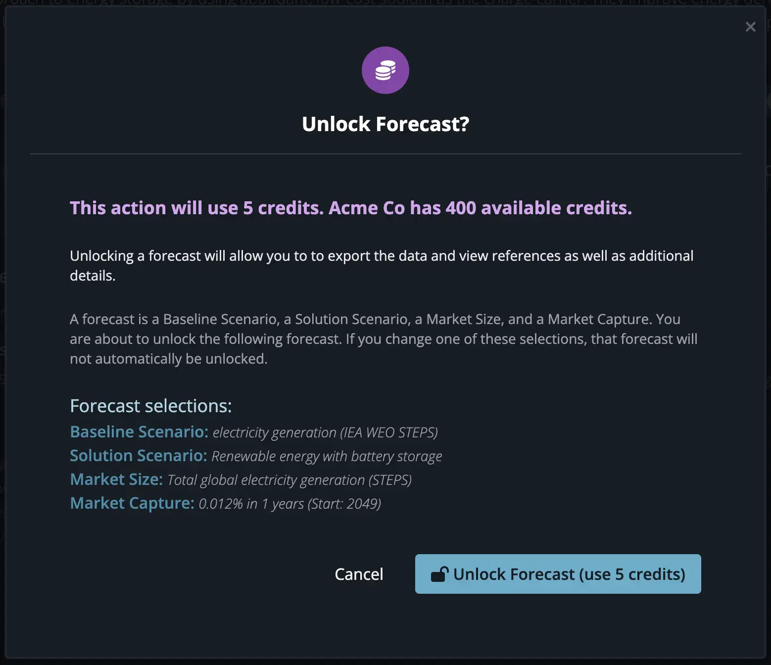 Custom Forecasts Image 1